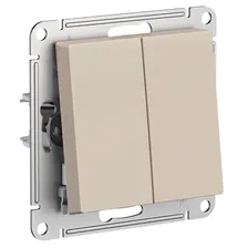 Проходной двухклавишный ATN001265 Schneider Electric Atlas Design