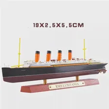 1:1250 RMS Титаник LUSITANIA MAURETANIA чамандия британская Франция модель круизного корабля Atlas литая лодка игрушки (art.: 3920c05bf71ec)